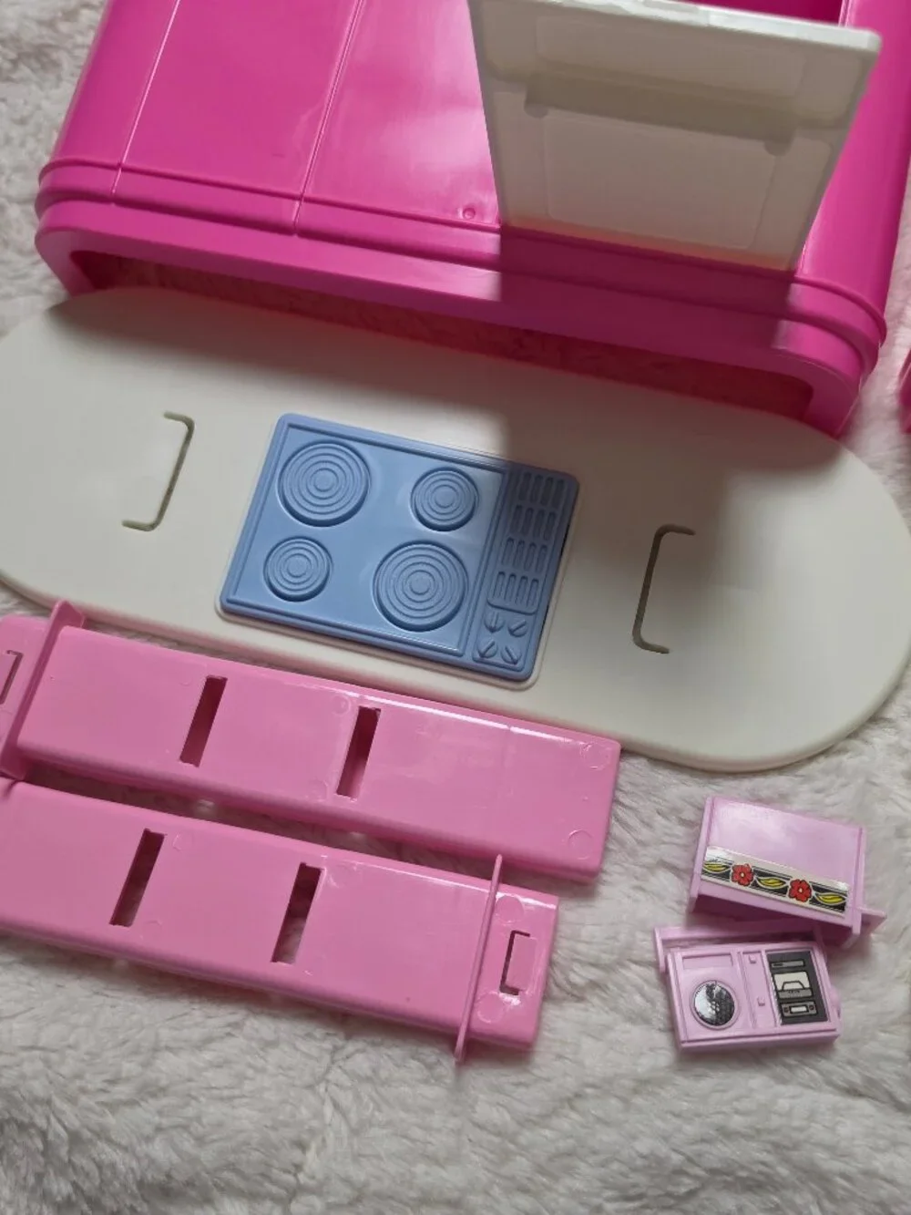 Vintage 1990 Barbie Kitchen Playset #7472 With Original Box
